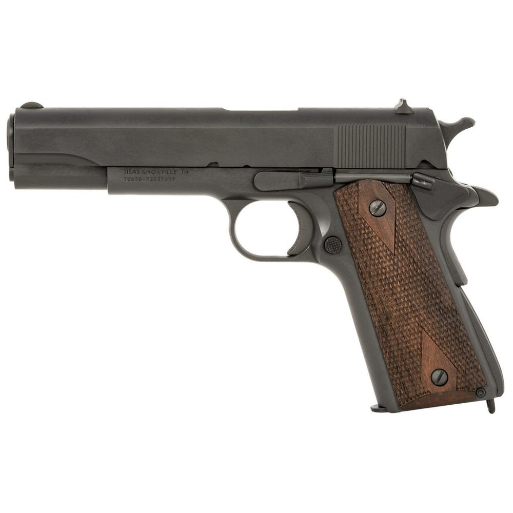 Tisas 1911A1 US Army ''Armed Services Family'' 9mm Luger 7rd Magazines(2) 5'' Barrel Parkerized