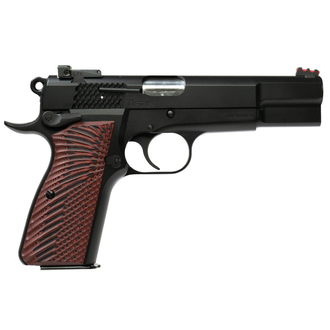 Tisas Regent BR9 Sport 9MM - 4.67" BBL G10 2-15RD Black