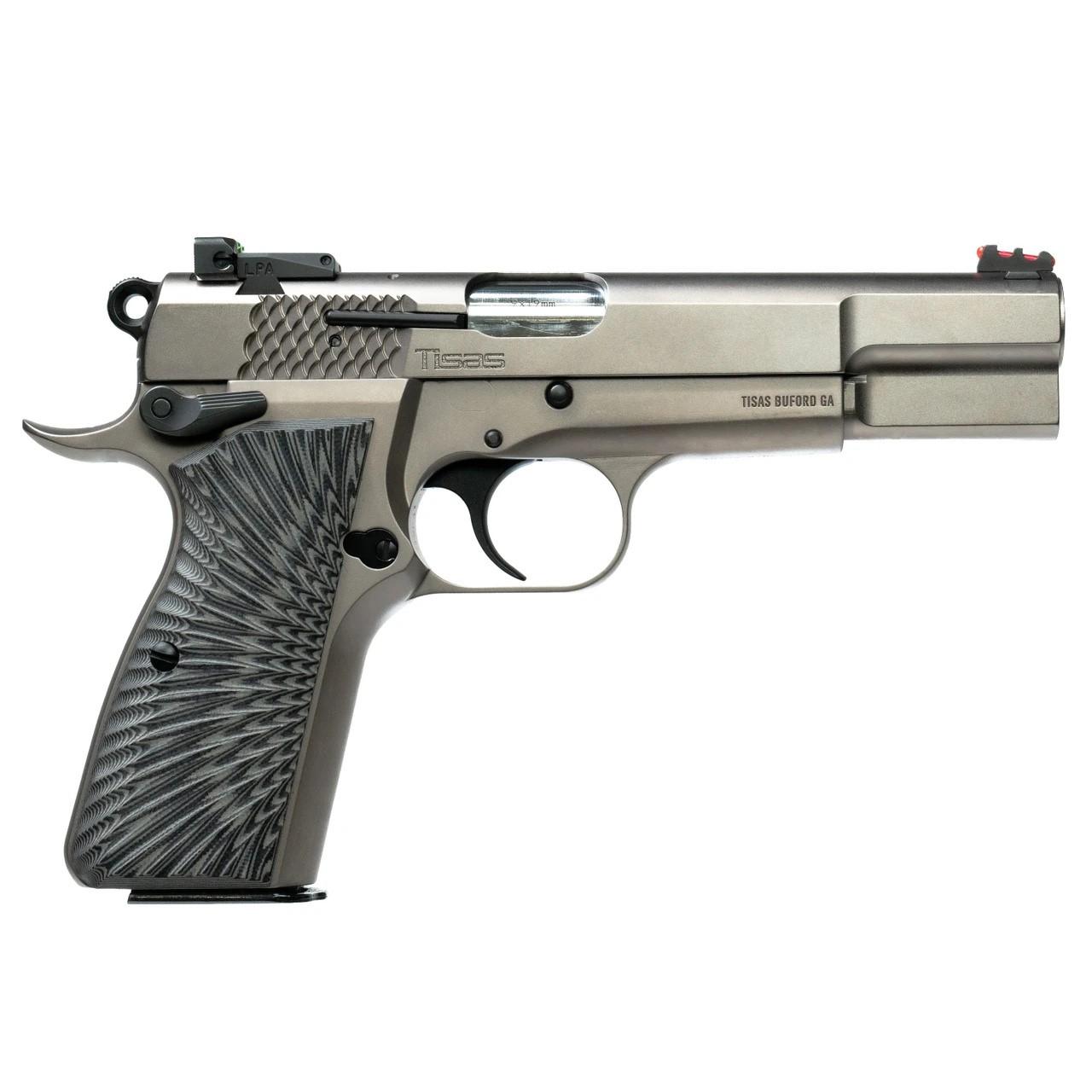 Tisas Regent BR9 Sport 9MM - 4.67" BBL G10 2-15RD Nickel