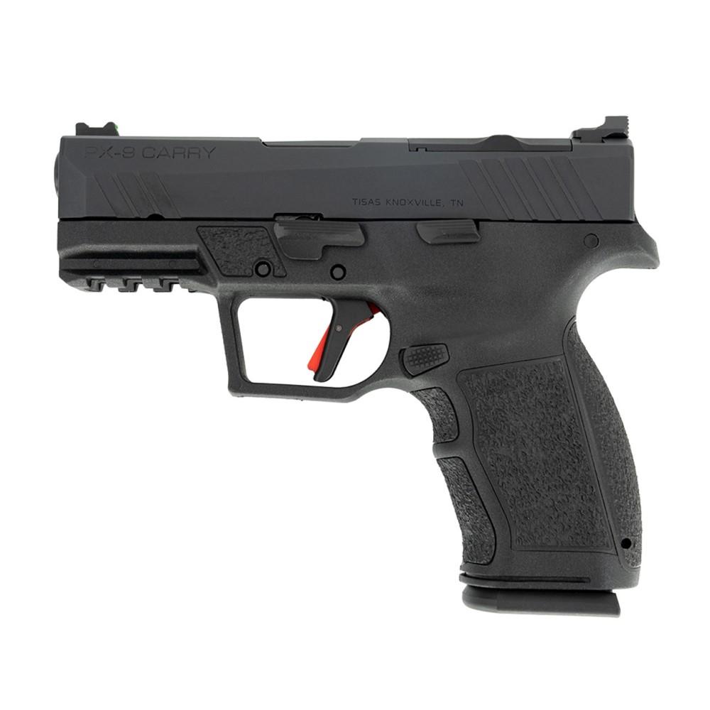 Tisas PX-9 Gen 3 Carry Handgun 9mm Luger 15rd Magazines (2) 3.5" Barrel Black Optics Ready