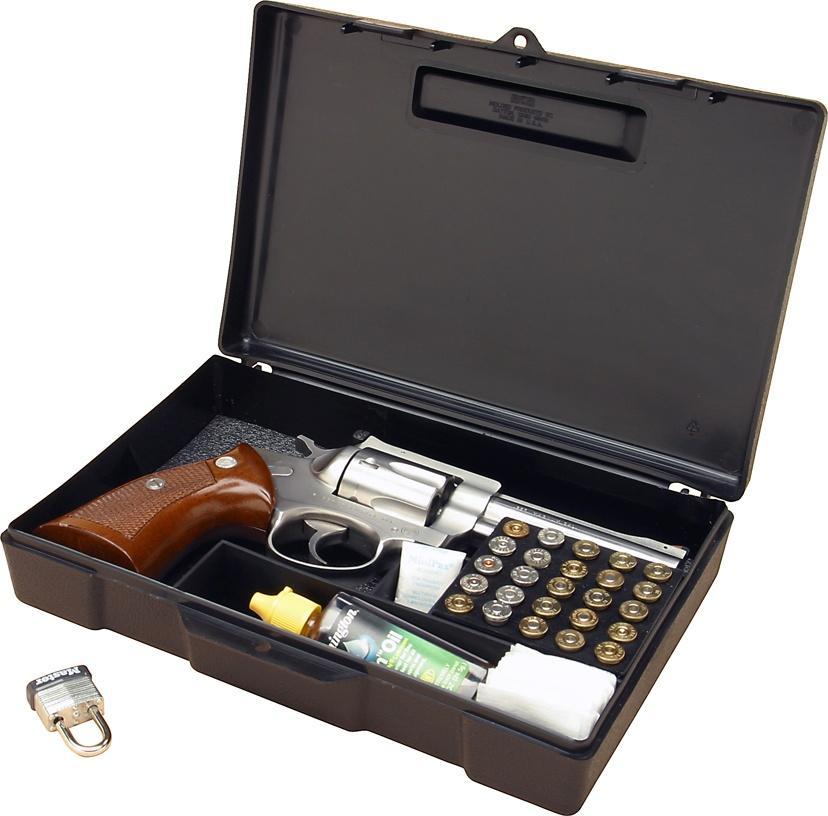 MTM Handgun Long Term Storage Case 4" Revolver-img-1