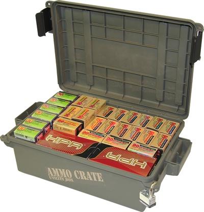 MTM Ammo Crate Utility Box - Army Green Small-img-0