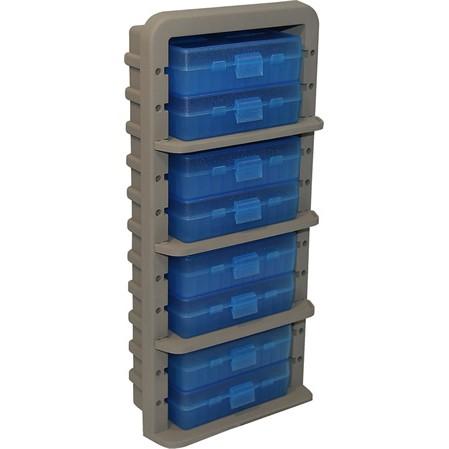 MTM Case-Gard Ammo Rack with 8 9mm Handgun Ammo Boxes