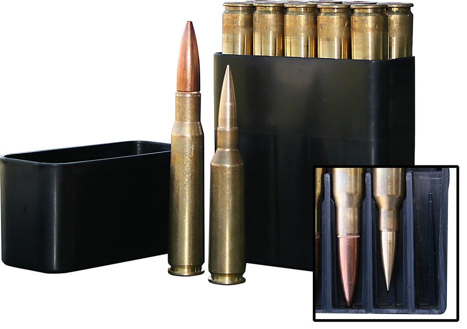 MTM 50 BMG Slip-Top 10-Round Ammo Box Black-img-1