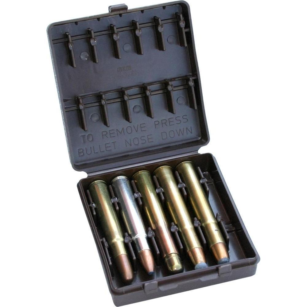 MTM Case-Gard Big Game Ammo Carrier - Brown, 10RD