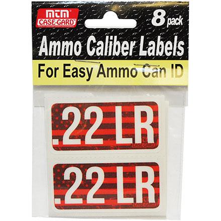 MTM Ammo Caliber Labels 12 GA --img-0