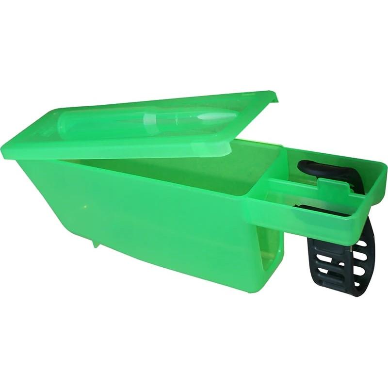 MTM GCPC Gun Cleaning Patch Catcher 22 Long Rifle Clear Green Compact