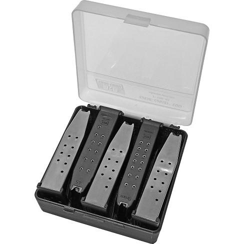 MTM COMPACT HANDGUN MAG CASE STORES UP TO 5 DBL STCK MAGS
