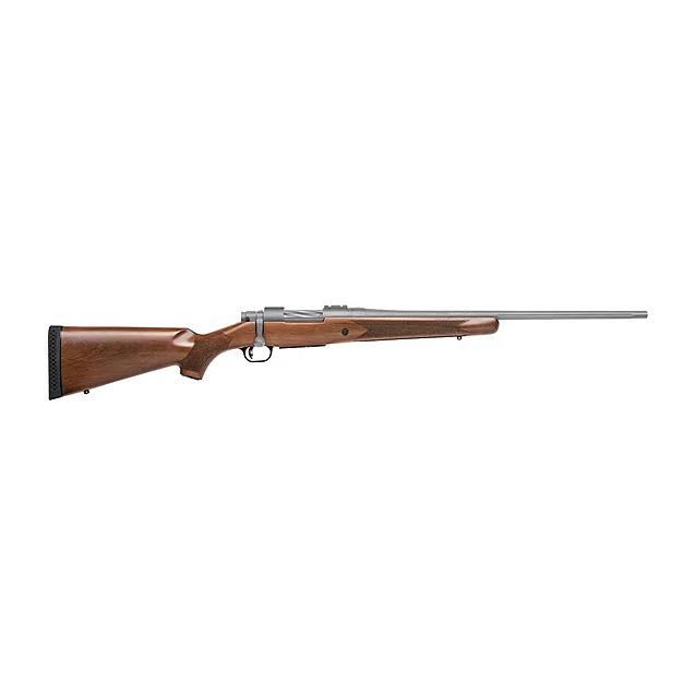 Mossberg Patriot Rifle .308 Win 5RD Capacity 22" Fluted Threaded Barrel Stainless Cerekote/Walnut Stock