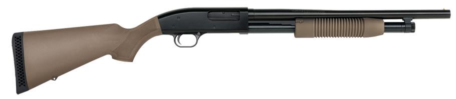 Mossberg Maverick 88?Security Pump Action 12ga 18.5" Barrel FDE Shotgun