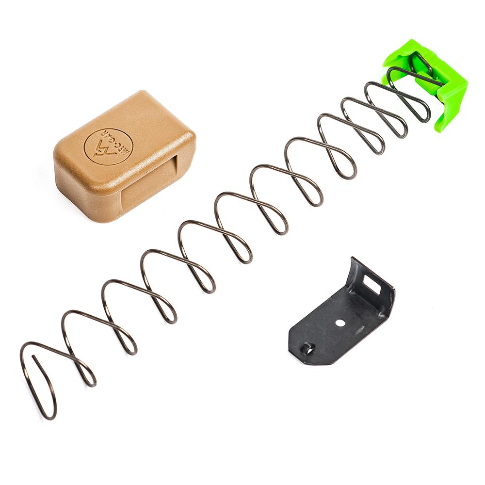 Mec-Gar ''Plus-2'' Adapter Set for Mec-Gar Magazines ONLY Full Size Glock 9mm Luger Full Size Magazines FDE