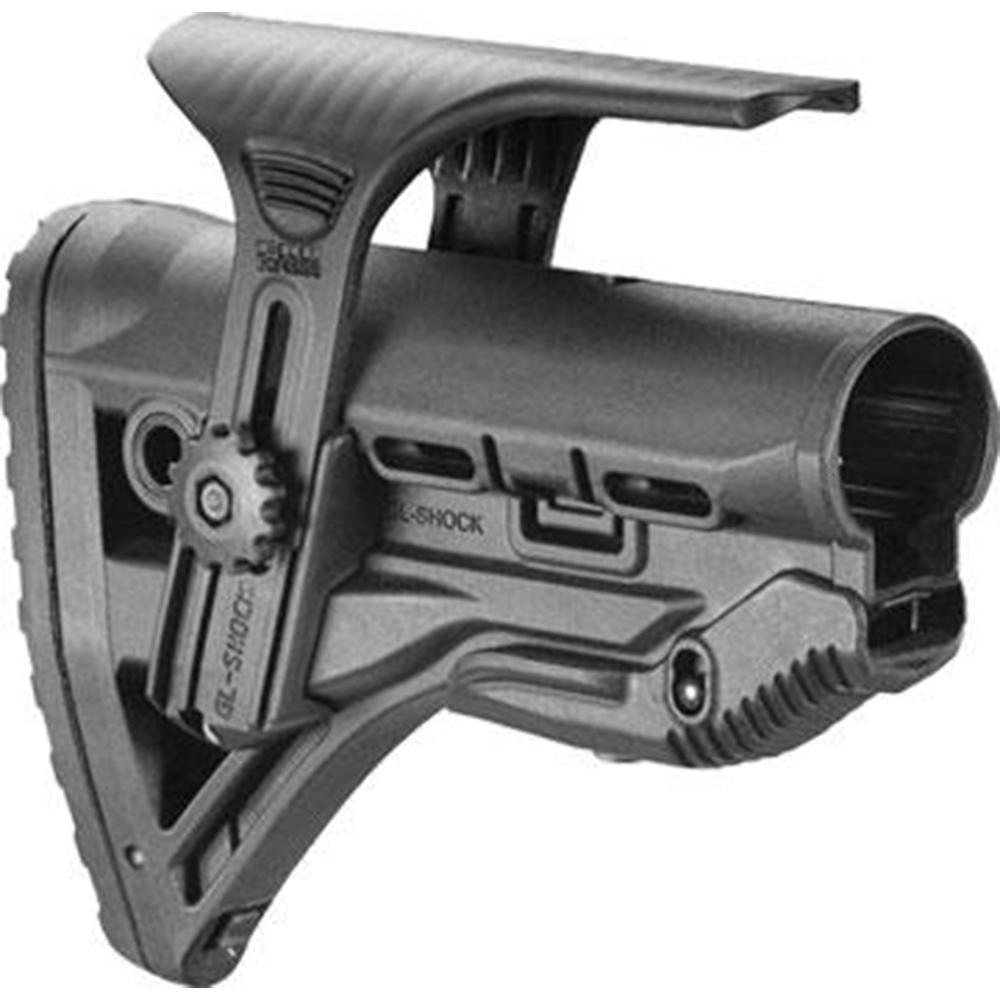 FAB DEFENSE Mako Group Recoil-Reducing M4/AR-15 Stock with Adjustable cheekpiece
