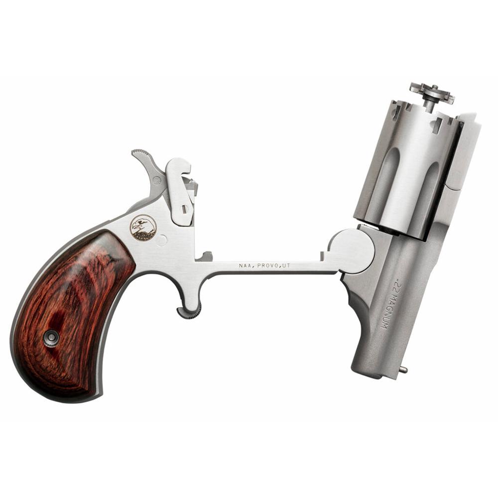 North American Arms Ranger II Handgun .22 Magnum 5rd Capacity 1.63" Barrel Rosewood Grip .22 WMR