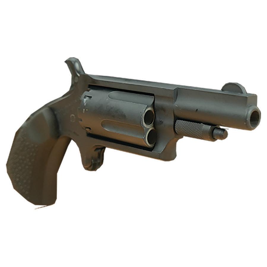 .22 MAG Stealth Grey Cerakote Cobblestone Grips