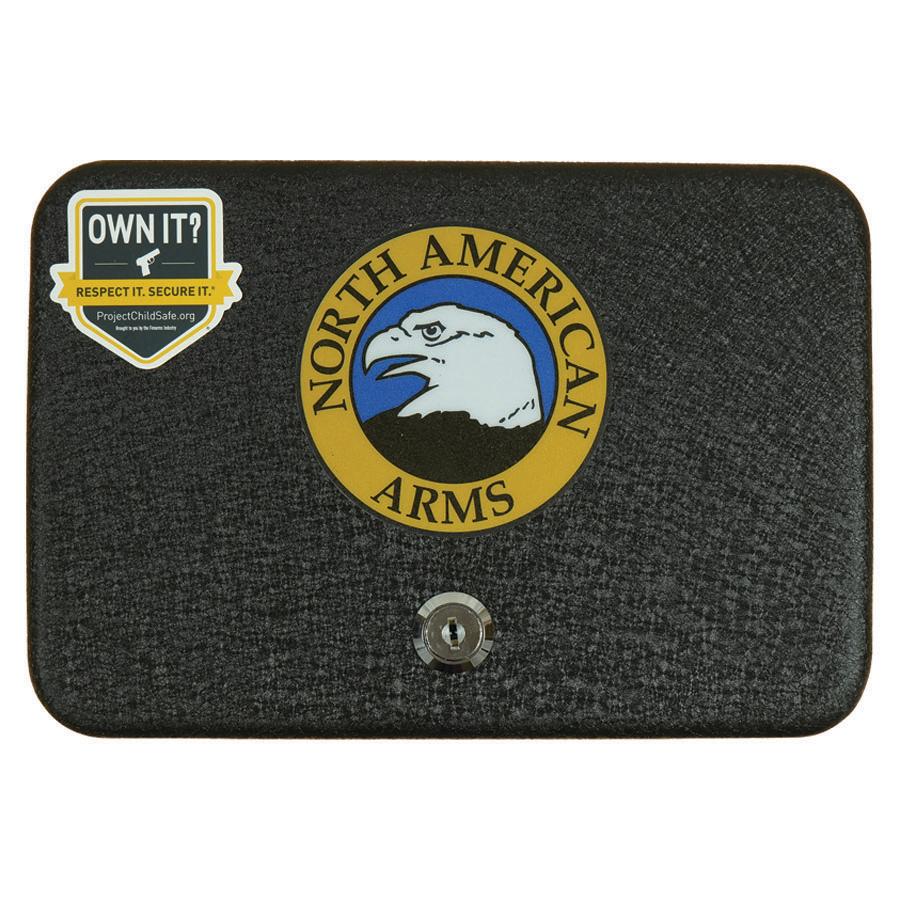 NAA 22M Mini Revolver Handgun .22 Magnum 5rd Capacity 1.625" Barrel Stealth Grey with Rose Grip