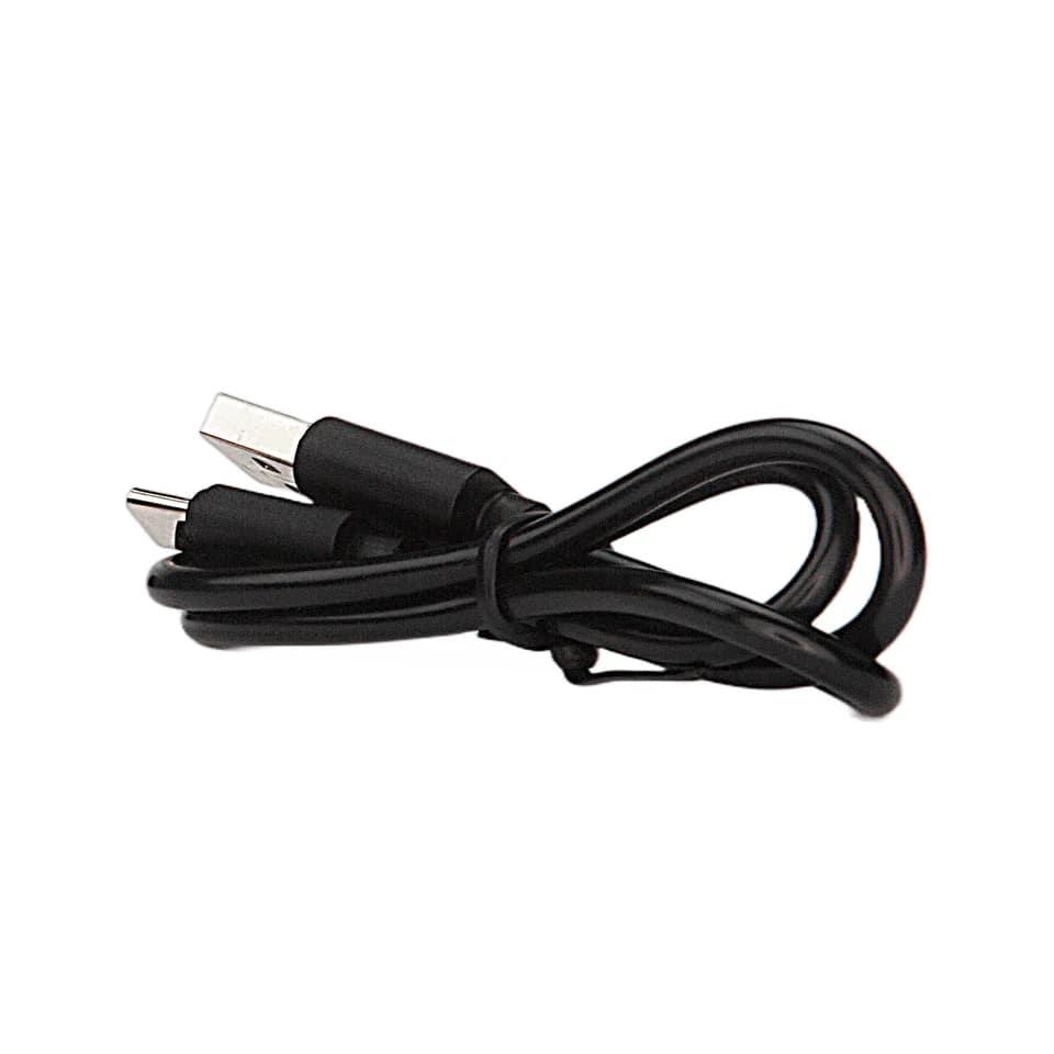 2ft Black Nightstick USB to USB-C Charging Cable Male Type A 1 Year Warranty