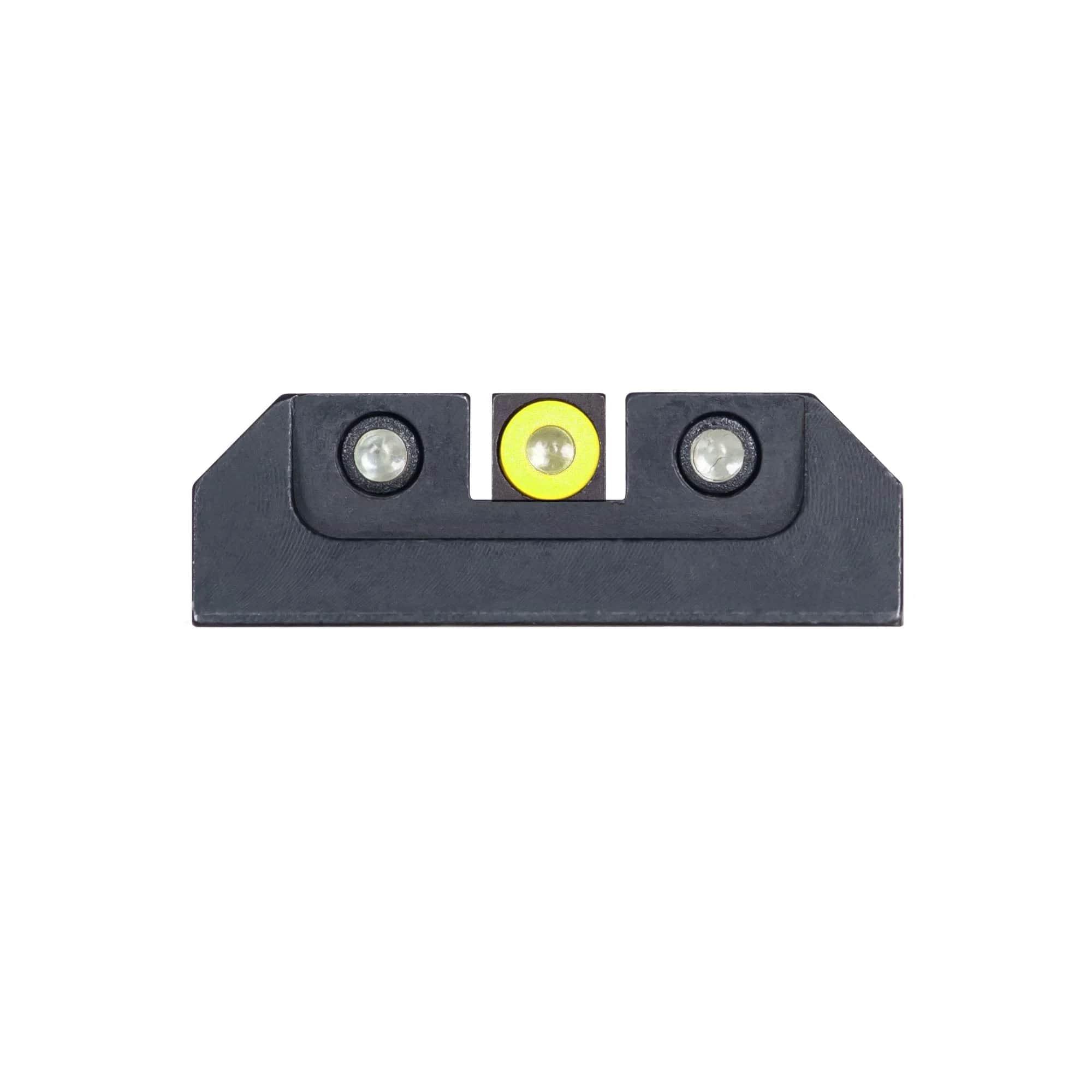 Night Fision Night Sight Set Yellow Front Black Back for-img-0