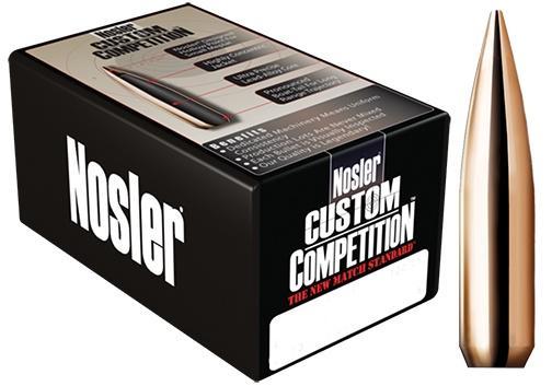 Nosler Custom Competition Bullets .22 cal .224 52 gr HPBT 1000/ct