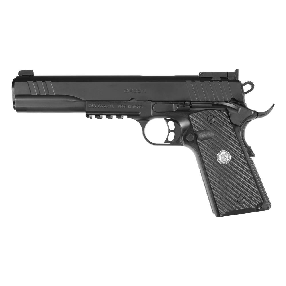 EAA Girsan MC1911 S Hunter Gov't Handgun 10mm 9rd Magazine 6" Barrel Black Frame