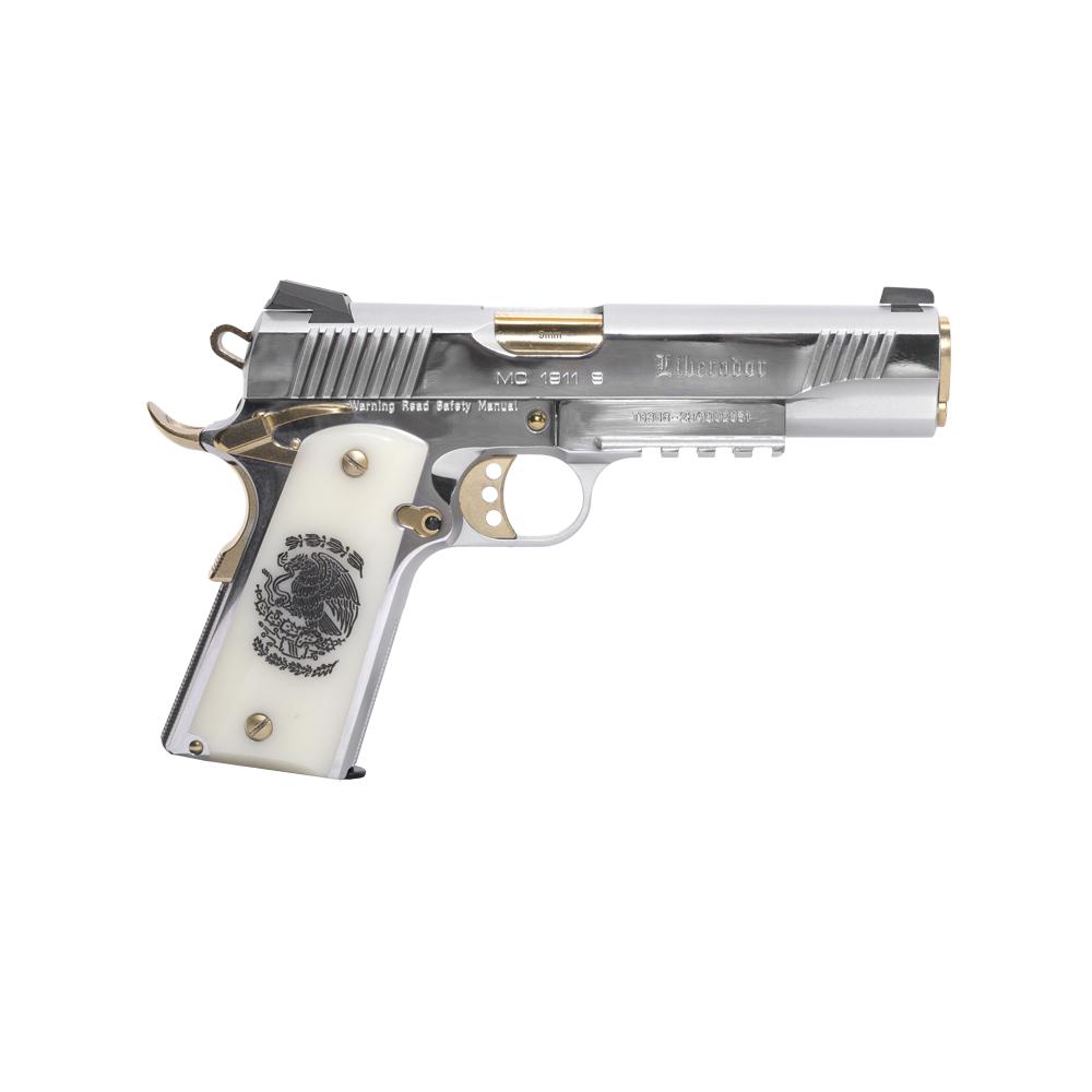 EAA - European American Armory Girsan MC1911 Liberador Handgun .38 Super 9rd Magazine 5" Barrel Stainless Steel…