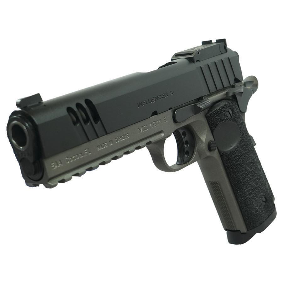 EAA - European American Armory Girsan MC1911 Influencer X Handgun .45 ACP 8rd Magazine 5" Barrel Two Tone Optic Ready