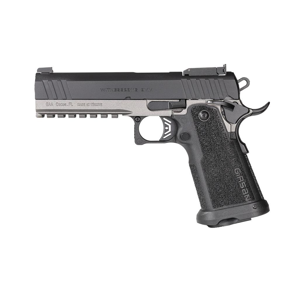 EAA - European American Armory Girsan Witness 2311 Match Handgun Kit 9mm Luger 17rd (1) and 20rd (2) Magazines 5"…