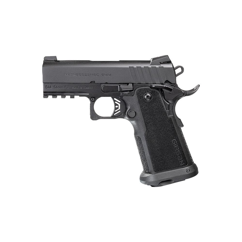 EAA Girsan Witness2311 Brat Handgun 9mm Luger 17rd Magazine 3.4" Barrel Black