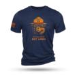 Nine Line 2A Bear Navy Triblend T-Shirt/ Medium