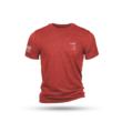 Nine Line Xmas Story Red Triblend T-Shirt/ Small
