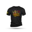 Nine Line Grinch Black Triblend T-Shirt/ Small