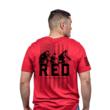 Nine Line Remember Everyone Deployed Red T-Shirt/ XLarge