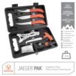 Outdoor Edge Jager-Pak  8 Piece Knife Kit Blow Mold Case