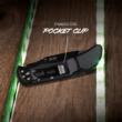 OD EDGE RAZOR-EDC LT 3" 4 BLDS ORG