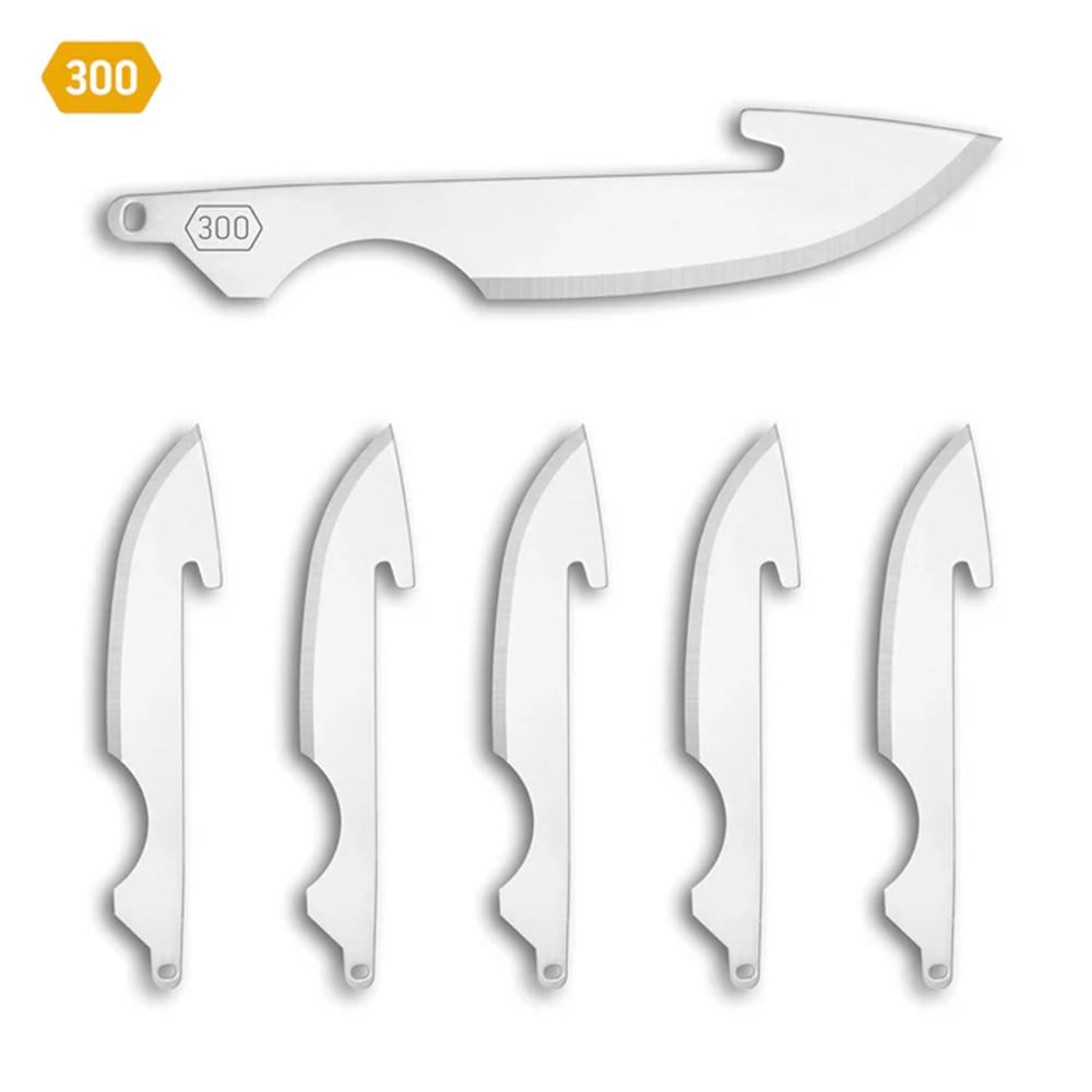 Outdoor Edge 3.0'' Caping Blade Pack Stainless 6 Blades