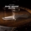 Outdoor Edge Razor VX1 Knife Blk Andzed Alum W/ Blk Drp Pnt Spring Assist