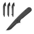 Outdoor Edge Razor VX3 Knife Blk G10 W/ Blk Drp Pnt Blk Hrdwr Stl Bal Brngs