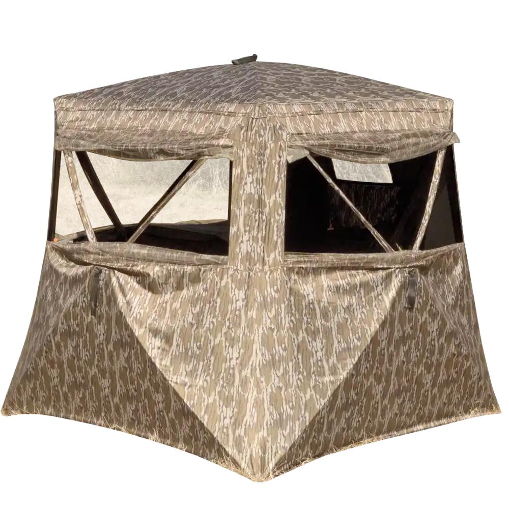 Ol'man Buck Shot 2-Person Ground Blind Mossy Oak Bottomland