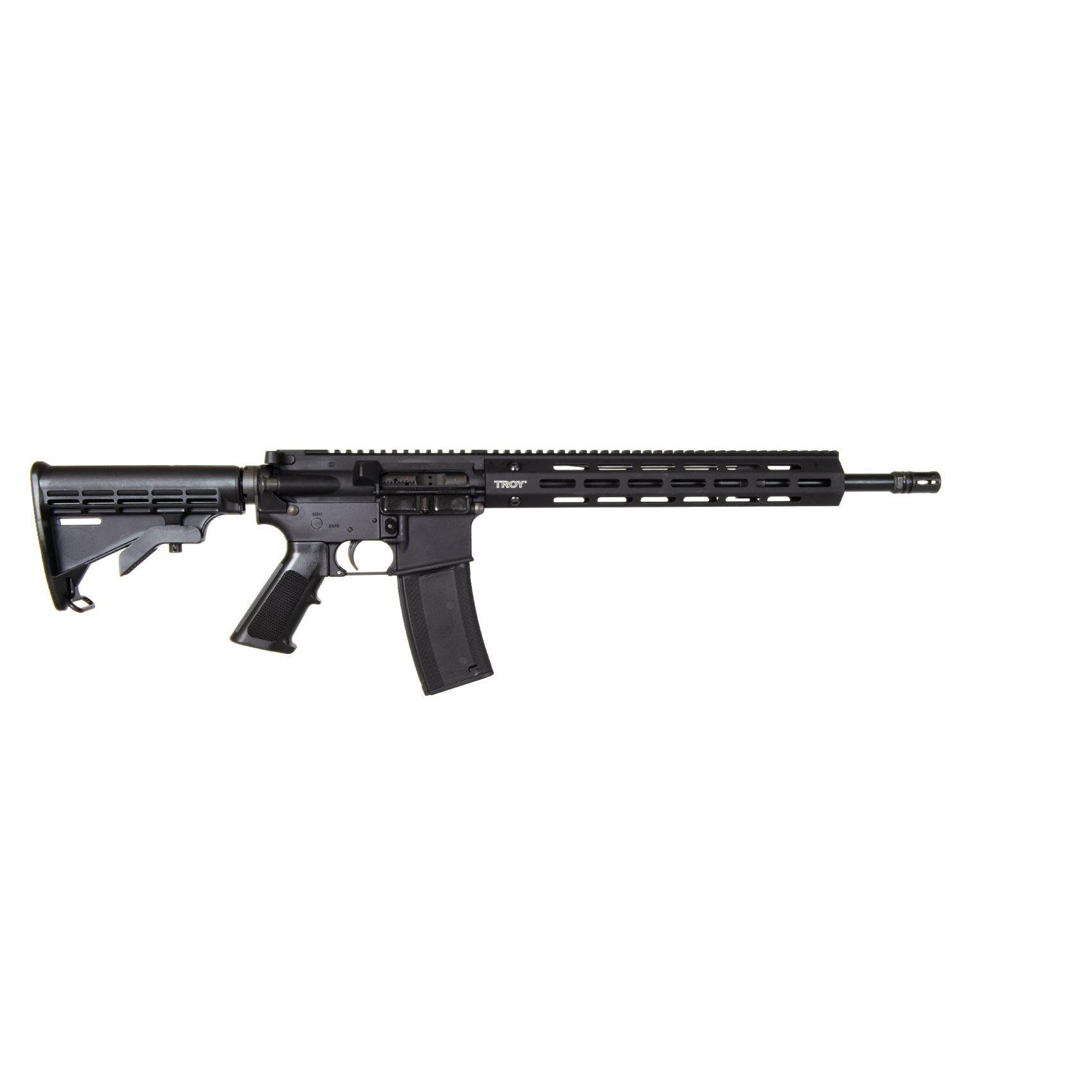 TROY SPC-A3 223 Rem 16in 30rd Black AR-15 Semi-Auto Rifle SCAR-CA3-16BT-19
