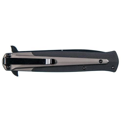 Smith & Wesson M&P 1085898 Dagger Clip Point Folding Knife 3 7/8" Blade Black