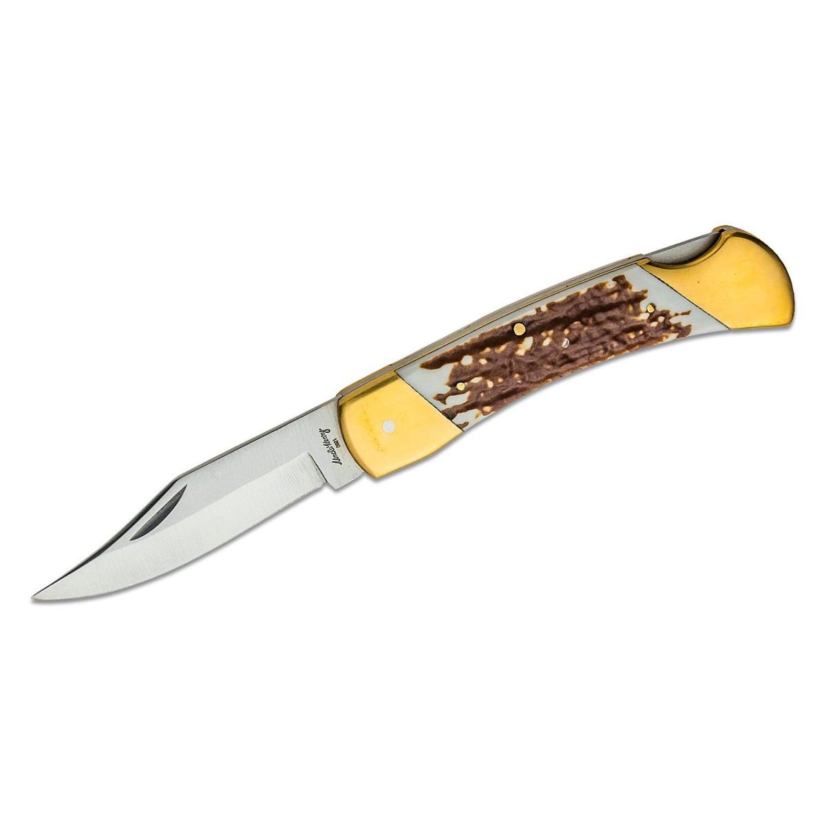 Uncle Henry LB8CP Bear Paw Folding Knife 3 7/10 Blade Next Gen Staglon-img-0