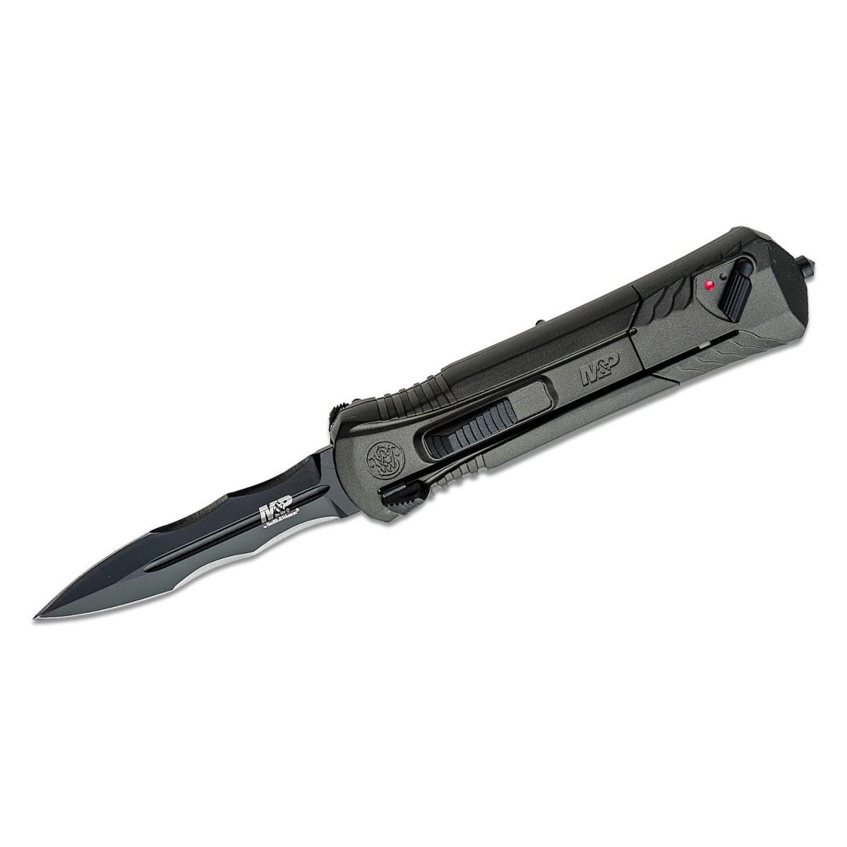 Smith & Wesson MPOTF10 OTF Assisted Knife 3 1/2" Blade Black-img-1