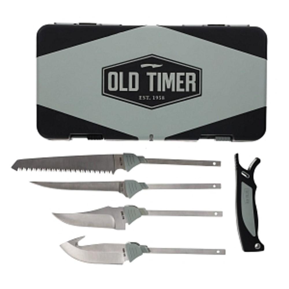 Old Timer 1160966 Switch-It Hunting Kit, 5-Piece, Stainless Steel Blades
