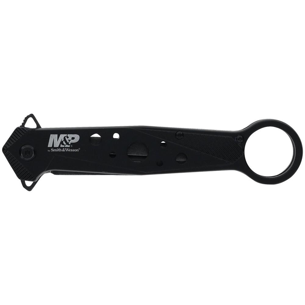 Smith & Wesson M&P Folding Knife Dagger Blade Black
