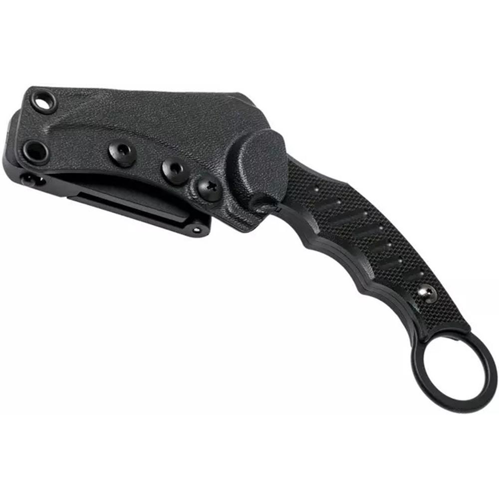 Smith & Wesson Extreme Ops Fixed Blade 3-1/4" Karambit Blade Black Box