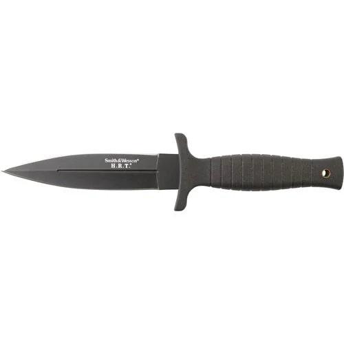 Smith & Wesson H.R.T. Full Tang Spear Point Fixed Blade 4 3/4" Black-img-1