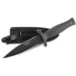 S&W 9 in black dual edge boot knife