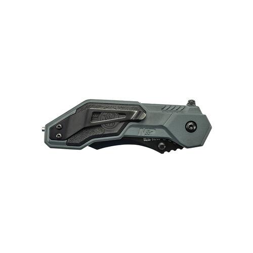 Smith & Wesson M&P M.A.G.I.C. Assisted Opening Clip Point Folding Knife 2 9/10" Blade Blue