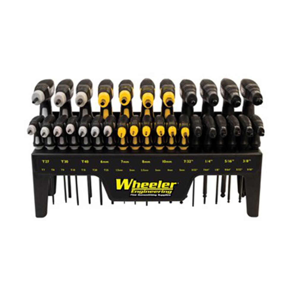 AOB Wheeler Engineering SAE/Metric/Hex/Torx P-Handle Driver Set 30 pc