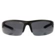 Corporal Half Frame Shooting Glasses Black/ Smoke Lens