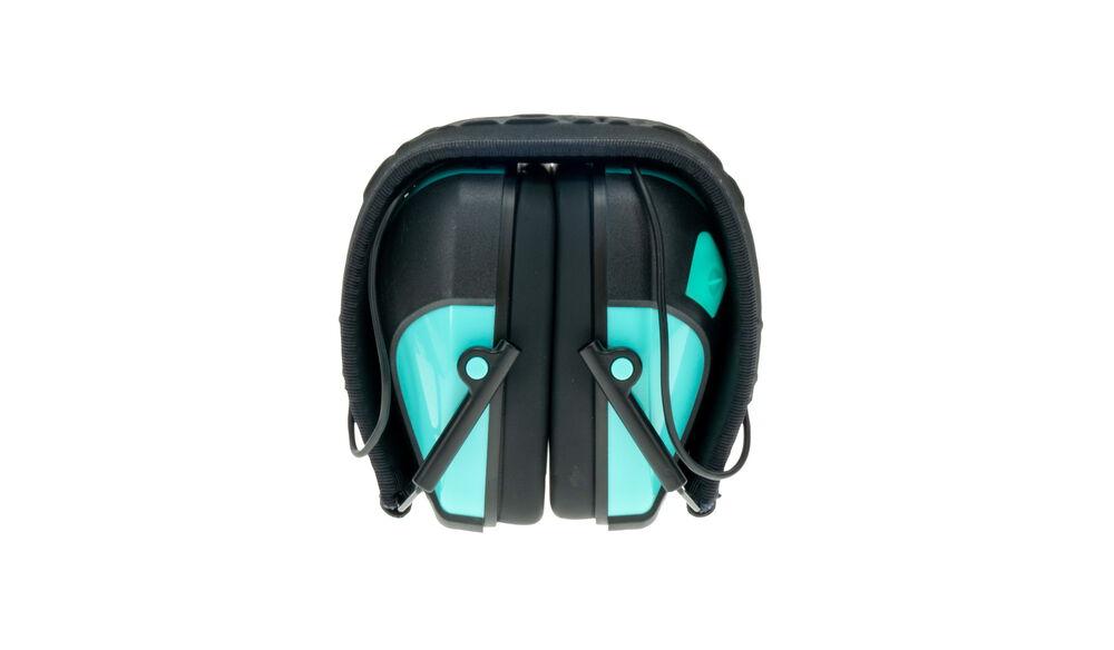 AOB Caldwell E-Max Pro 23db Electronic Earmuffs-Aqua